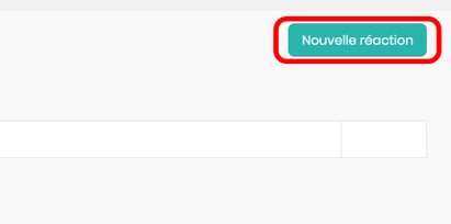 Créer réaction